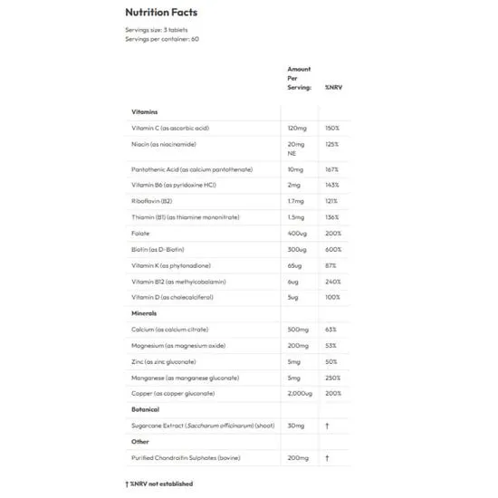 Biotics Research Osteo-B Plus Tablets 90 Tablets