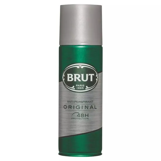 Brut Original Mens Anti-Perspirant 48h Deodorant With Distinctive Fragrance 200ml
