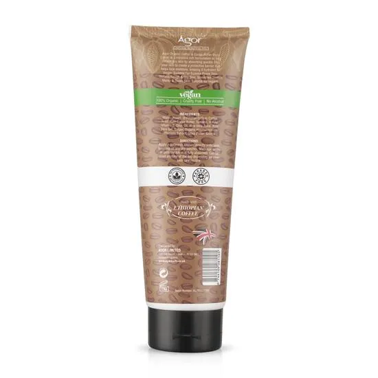 Agor Organic Coffee & Cocoa Butter Body Lotion 300ml
