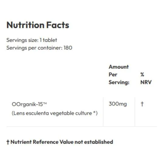 Biotics Research OOrganik-15 Tablets 180 Tablets