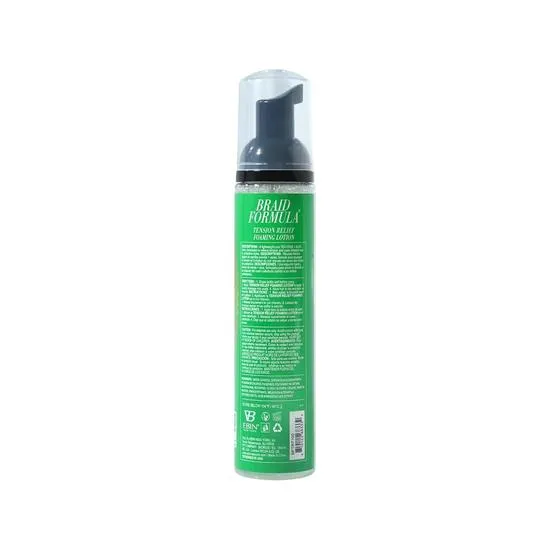 Ebin New York Braid Formula Tension Relief Foaming Lotion W Tea Tree & Aloe 250ml