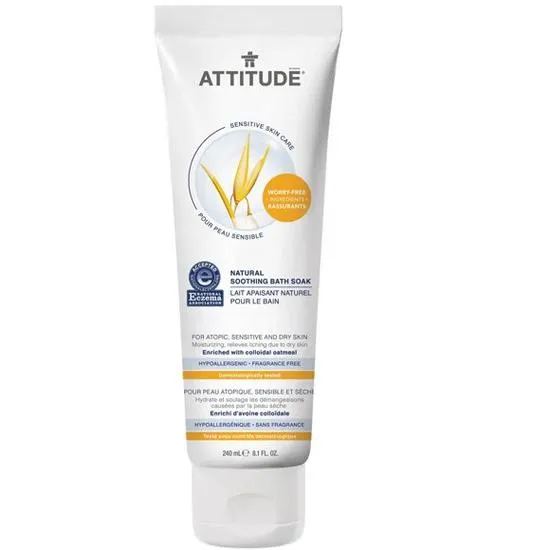 Attitude Natural Soothing Bath Soak 240ml