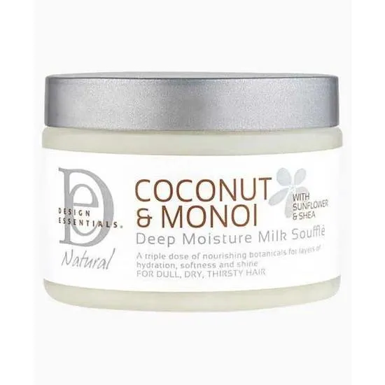 Design Essentials Natural Coconut & Monoi Deep Moisture Milk Souffle 340 g