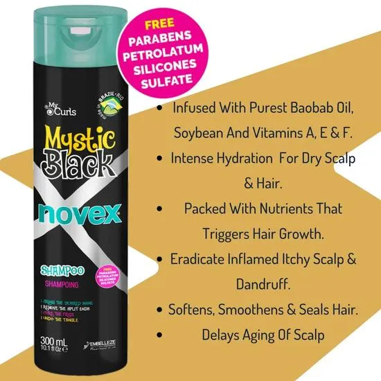 Novex My Curls Mystic Black Conditioner 300ml