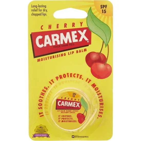 Carmex Moisturising Lip Balm Pot Cherry 7.5 g / Cherry