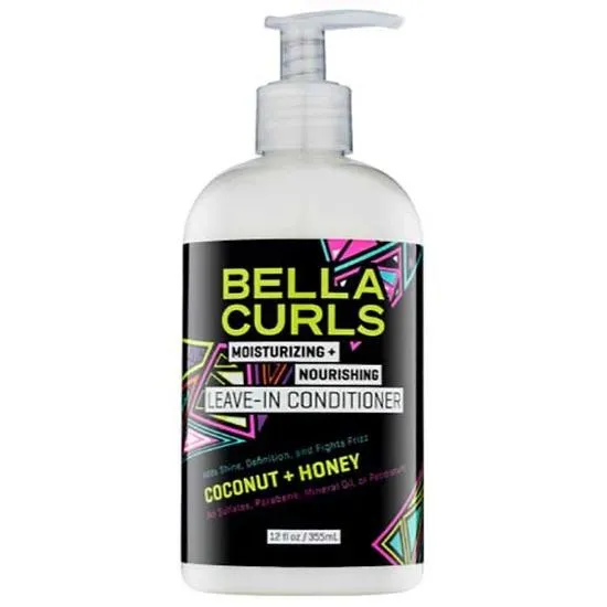 Bella Curls Moisturising & Nourishing Leave-In Conditioner 355ml
