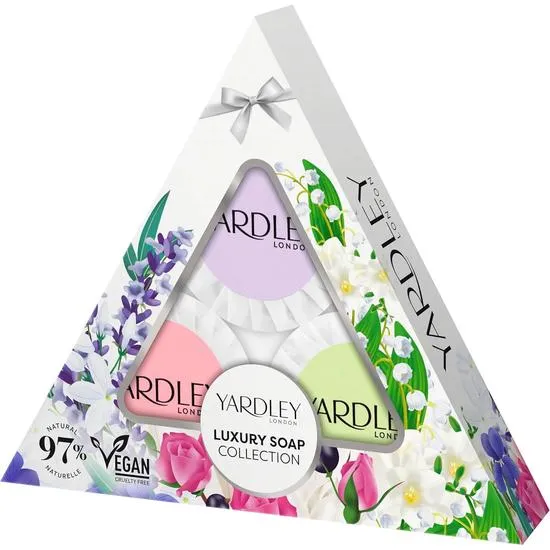 Yardley Mini Luxury Soap Collection Gift Set 50g