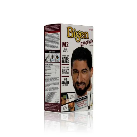 Bigen Men EZ Colour For Beard & Hair M1 Jet Black