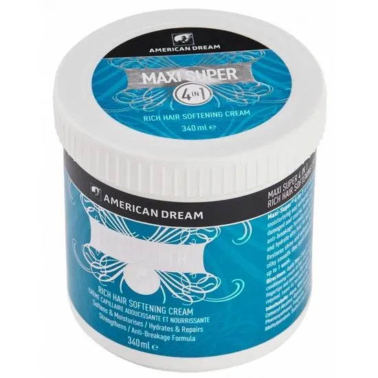 American Dream Maxi Super 4 In 1 Hair Softening Cream 340ml