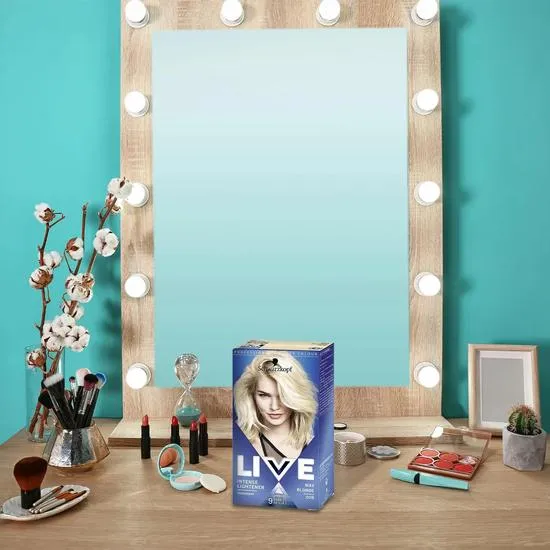 Schwarzkopf Live Intense Lightner Permanent Hair Dye, 00b Max Blonde