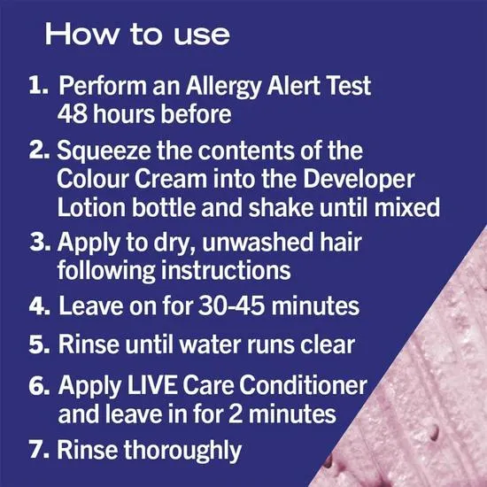 Schwarzkopf Live Cool Rose 101 Permanent 2 In 1 Lightner + Twist Hair Dye