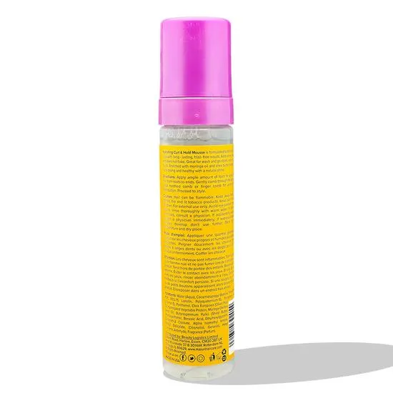 Mazuri Leave-In Collection Hydrating Curl & Hold Mousse 240ml