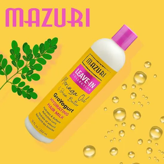 Mazuri Leave-In Collection Groyogurt Hydrating Hair Milk 322ml