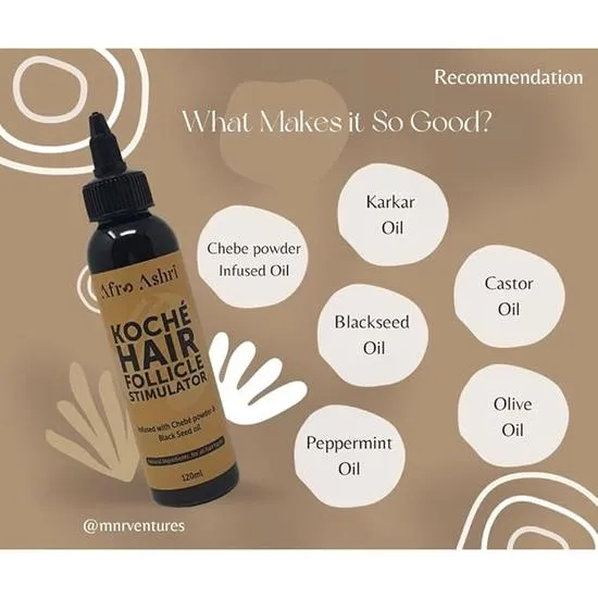 Afro Ashri Koche Hair Follicle Stimulator 120ml
