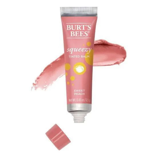 Burt's Bees Squeezy Tinted Lip Balm Mandarin Granita