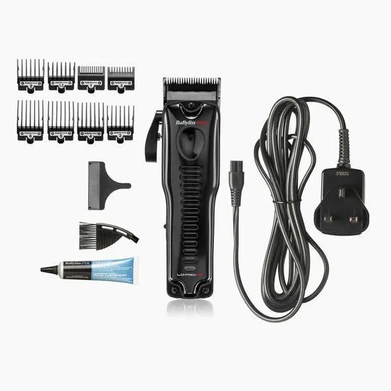BaByliss PRO Cordless Lo-Pro FX Clipper Black