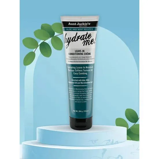 Aunt Jackie's Hydrate Me Aloe & Mint Leave-in Conditioning Creme 284g