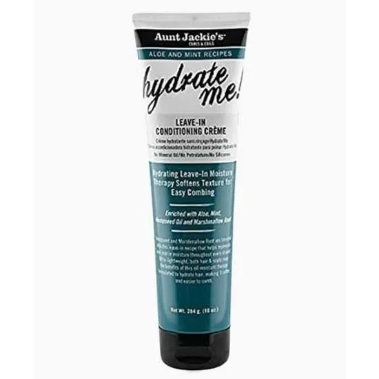 Aunt Jackie's Hydrate Me Aloe & Mint Leave-in Conditioning Creme 284g