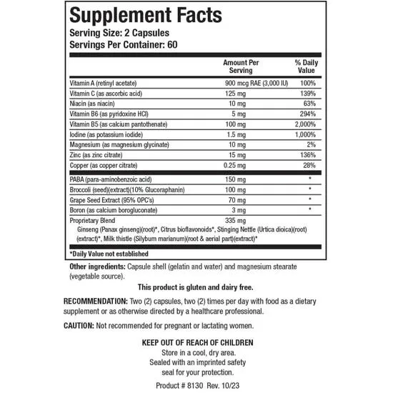 Biotics Research Hormone Balance & Protect Capsules 120 Capsules