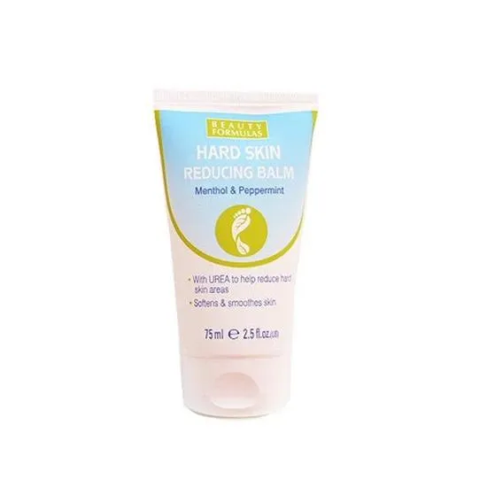 Beauty Formulas Hard Skin Reducing Balm Menthol & Peppermint 75ml