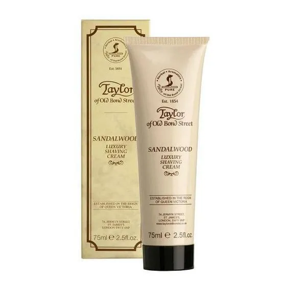 Taylor of Old Bond Street Sandalwood Moisturising Cream 75ml