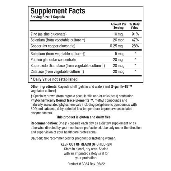 Biotics Research GTA-Forte II Capsules 90 Capsules