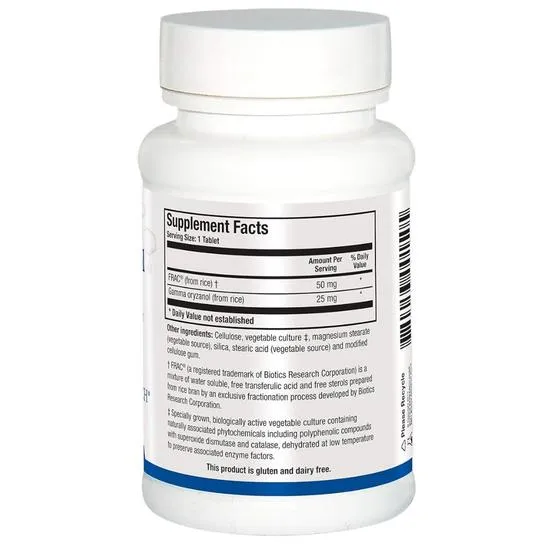 Biotics Research Gammanol Forte With FRAC Tablets 90 Tablets