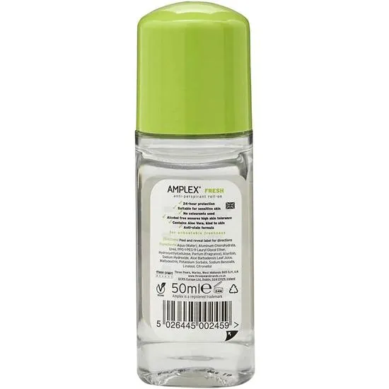 Amplex Fresh Anti-Perspirant Deodorant Roll-On 60ml