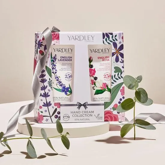Yardley Floral Fragrance Hand Cream Collection Gift Set 50ml