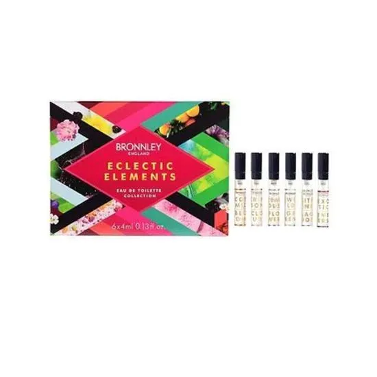 Bronnley Eclectic Elements Eau De Toilette Collection 6 x 4ml