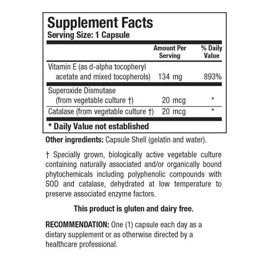Biotics Research E-Mulsion 200 Capsules 90 Capsules