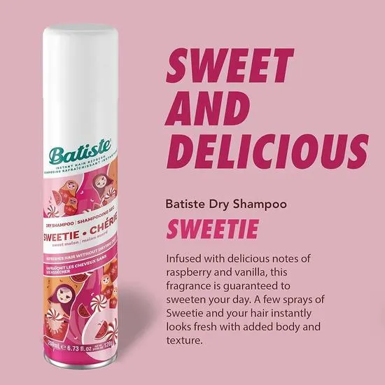 Batiste Dry Shampoo Spray Sweetie Sweet Melon 280ml