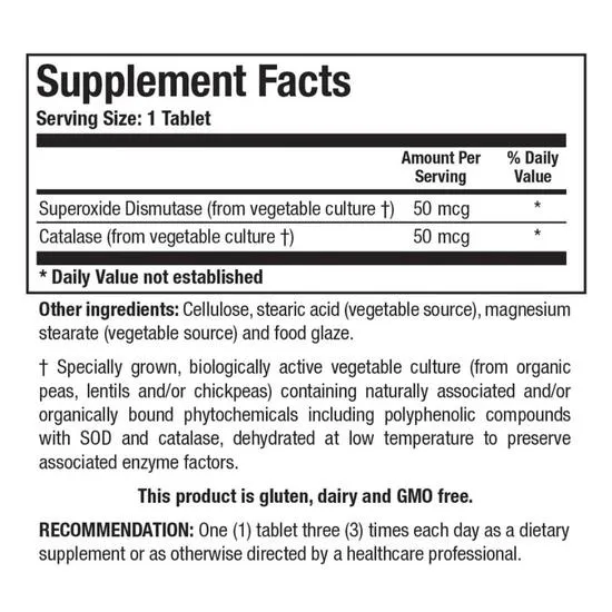 Biotics Research Dismuzyme Plus Tablets 180 Tablets