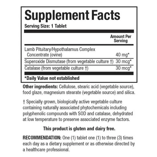 Biotics Research Cytozyme-PT/HPT Tablets 60 Tablets