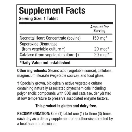 Biotics Research Cytozyme-H Tablets 60 Tablets