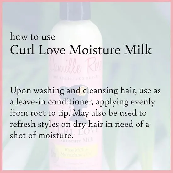 Camille Rose Curl Love Moisture Milk 240ml