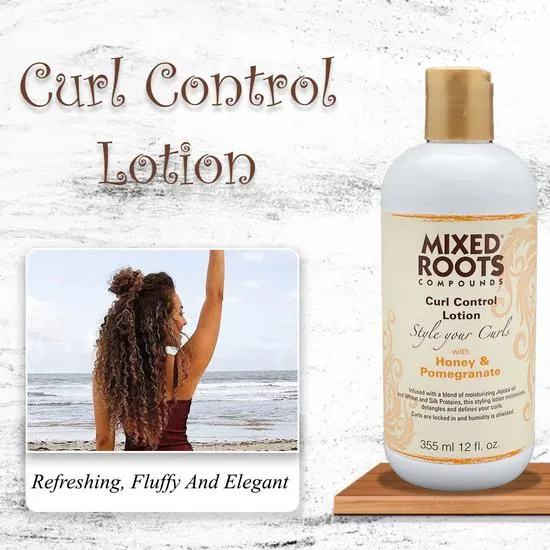 Mixed Roots Curl Control Lotion Style Your Curl Honey & Pomegranate 355ml