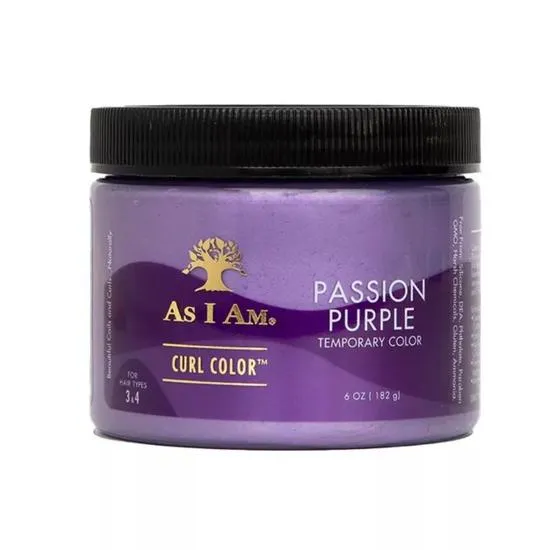 As I Am Curl Colour Passion Purple Temporary Colour 182 g