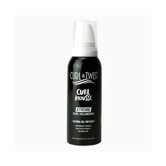 Ebin New York Curl & Twist Xtreme Curl Volumising Curl Mousse 80ml