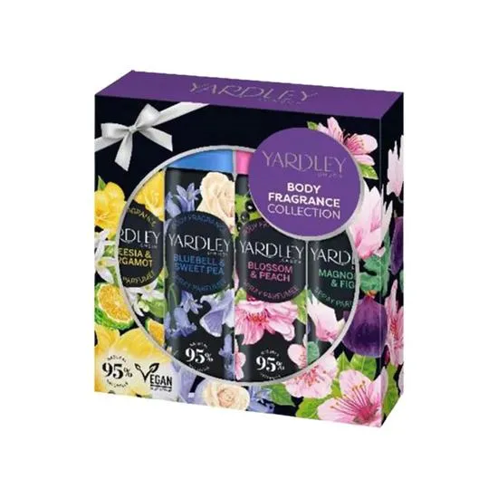 Yardley Contemporary Body Fragrance Collection Gift Set
