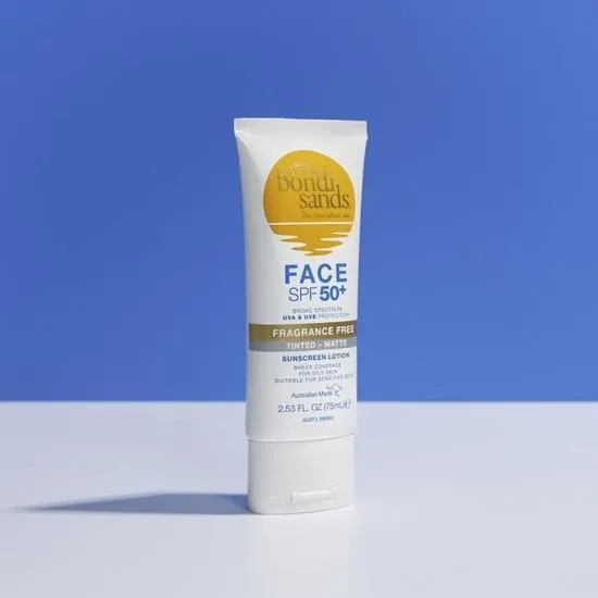Bondi Sands SPF 50+ Matte Tinted Face Lotion 75ml