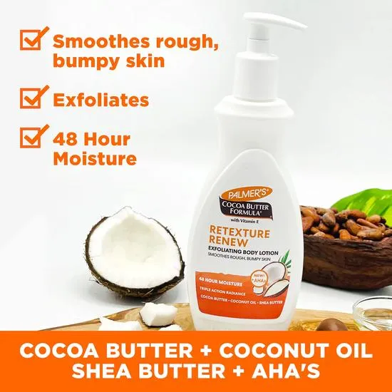 Palmer's Cocoa Butter Retexture Renew Exfoliating Body Lotion 400ml