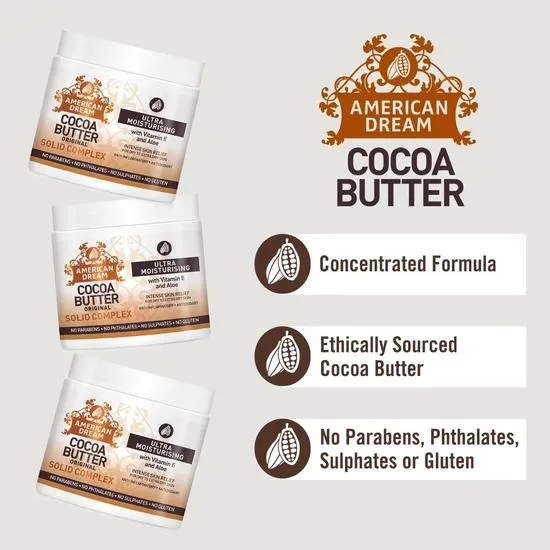 American Dream Cocoa Butter Original Solid Complex 56 g