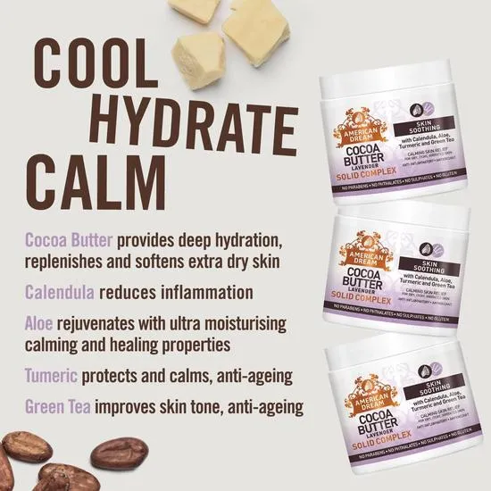 American Dream Cocoa Butter Lavender Solid Complex 56 g