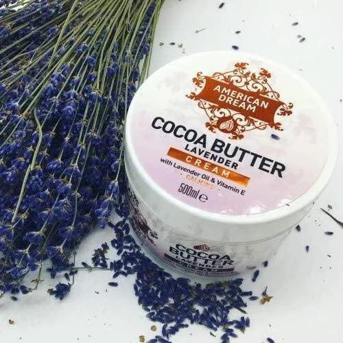 American Dream Cocoa Butter Cream With Lavender 500ml
