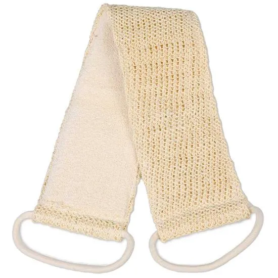 Balmy Naturel Coarse & Natural Sisal Bath Back Strap
