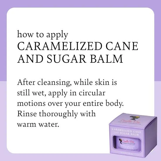 Camille Rose Caramelised Cane & Sugar Balm 240ml