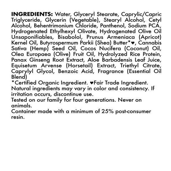 Shea Moisture Cannabis Sativa Seed Oil Lush Length Conditioner 384ml