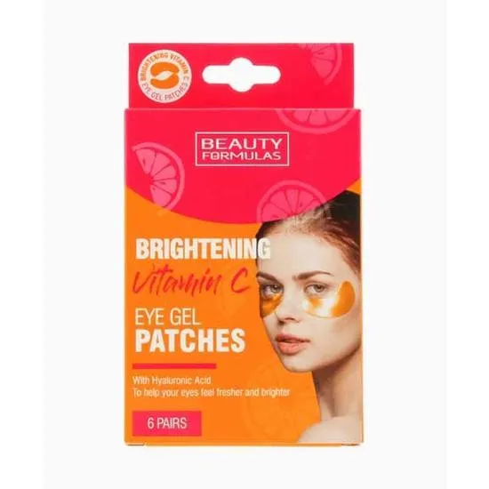 Beauty Formulas Brightening Vitamin C Eye Gel Patches 6 Pairs