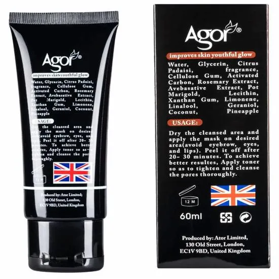Agor Black Magic Blackhead Peel Off Mask 60ml